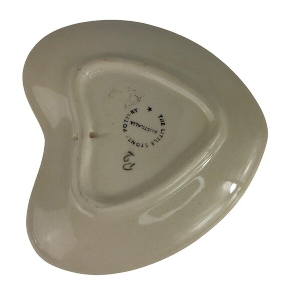 Heart-Shaped Ceramic Plate With Koala Design Handpainted "Australia" - Picture 8 of 11